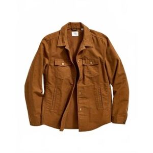 NEW BILLY REID men moleskin mo shirt jacket in tobacco 100% Cotton XXL NWT